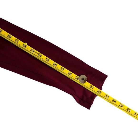 Cabi Women’s Rhubarb Red Outing Blazer Ponte Knit Burgundy Size 10 - Picture 10 of 10